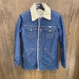Men's Vintage Wrangler 70’s Wrangle Wrange Coat Size Small